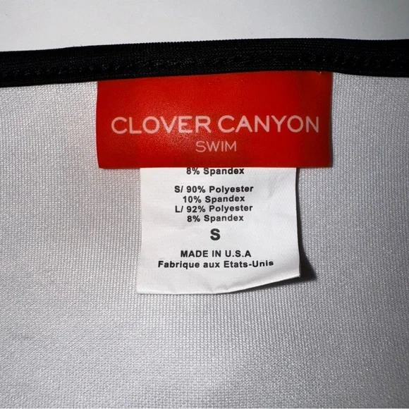 NWOT Clover Canyon swimsuit bikini. Top is a medium and bottoms are small - Picture 6 of 13